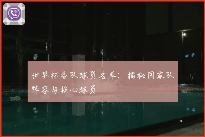 世界杯各队球员名单:揭秘国家队阵容与核心球员