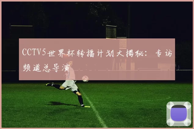 CCTV5世界杯转播计划大揭秘:专访频道总导演